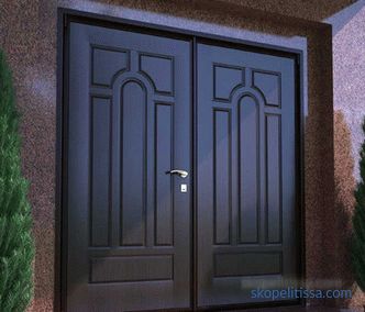 Големината на влезната врата во приватна куќа, стандардна ширина на ГОСТ, висина со кутија, избор на кутии и постелнина
