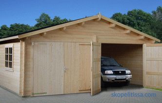 Проекти на гаражи со hozblok (со економски дел): опции за згради