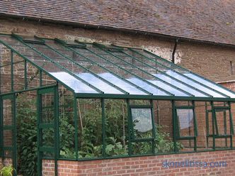 Стаклената стаклена градина на дача, видовите на стаклени оранжерии и критериумите за нивниот избор