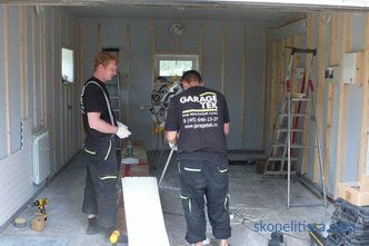 Поправка на гаражи - фази на процесот на изградба и поправка