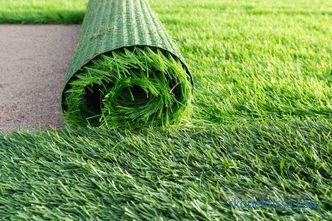 Вештачка трева - купи вештачка трева во ролни, цената на покриеност во Москва
