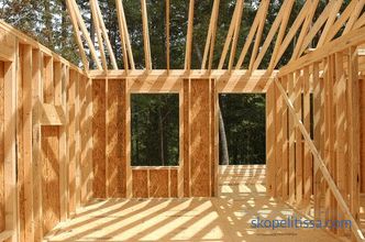Рамка куќа со рамен покрив: материјали и технологија на изградба