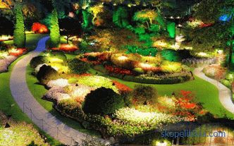 Градина светилка - критериуми и нијанси на избор