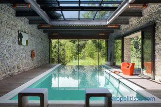Типични и индивидуални проекти на куќи со базен: нијанси на избор