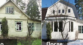 Преструктуирање на селската куќа, измена и реконструкција на куќата во земјата, цената на поправките во Москва, фото