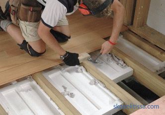 Затоплување на подот во дрвена куќа - како да и подобро