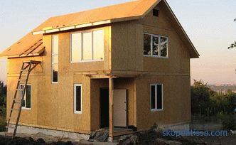 опции за завршување на фасадата на рамка куќа со примери во фотографијата и видео