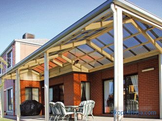 Транспарентен покрив: материјали, видови, дизајн карактеристики