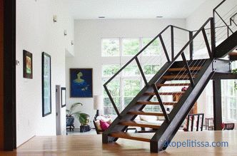 Скали во приватна куќа на вториот кат: најдобри проекти за проектирање