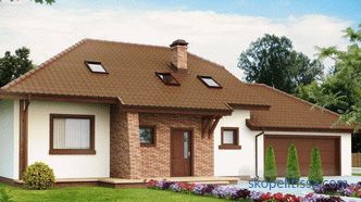 Проекти на куќи до 150 метри и проекти на колиби до 150 квадратни М. метри во Русија