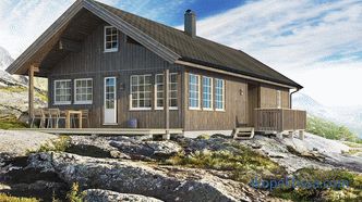 Рамка куќи на скандинавските технологија - проекти и изградба