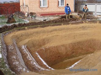 Копај езерце на цената на работата на сајтот, колку чини да се изгради езерце во земјата, ископа езерцето на местото