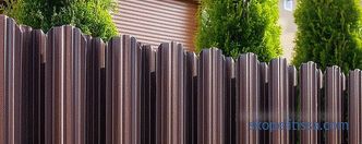 Метални огради и огради: разновидност, цена, избор, инсталација
