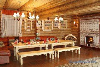 Внатрешна декорација на дрвена куќа во модерен стил: комуникации, декорација на ѕидови