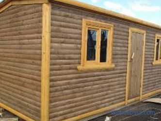 Колиби за селските куќи - да купи куќа за промена за давање дрвени евтини