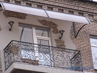 застаклување на балкони со клуч на покривот, цената во Москва