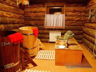 проекти од дрвени бањи од дрвена куќа, фотографии, цени за изградба во Москва